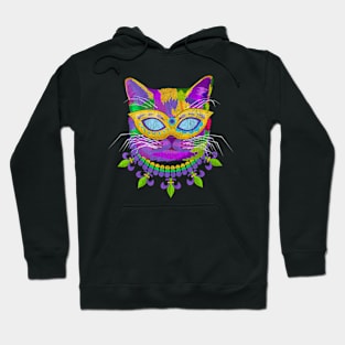 Cat Mardi Gras Hoodie